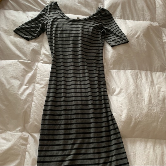 Striped Casual Cotton Maxi Dress | Smart Set - Picture 1 of 1